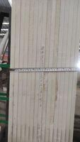 Grande dalle de marbre imprimé artificiel poli 2700x1800mm Calacatta blanc 18 # Hotsale pour les Philippines