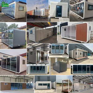 Tùy Chỉnh Nhà Thông Minh Trung Quốc Hiện Đại 40ft Kết Cấu Thép Của Apple Cabin Ngủ <span class=keywords><strong>Container</strong></span> Nhà Cho Khách Sạn Biệt Thự & Căn Hộ - Product Image 4