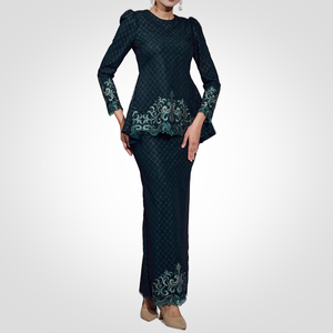 SIPO recién llegado Malasia Baju Kurung personalizable Eid vestido musulmán para mujeres con tela de alta calidad - Product Image 3