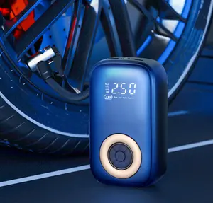 Factory Supply Intelligent Bike Motorcycle Tire Inflator Portable Digital Car Air Compressor Air Pump