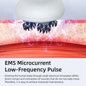 Masseur électrique du cuir chevelu, masseur vibrant portatif pour la tête avec des nœuds en silicone légers pour un nettoyage en profondeur des cheveux et une stimulation de la croissance - Product Image 5