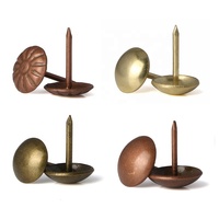 Clous décoratifs en mousse, vente directe d'usine, vente chaude, canapé, punaises rondes et ongles en mousse de cuivre Antique