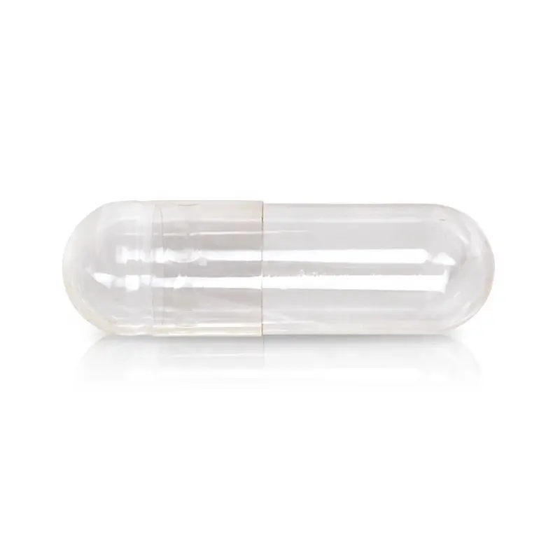 Size 00 0 1 2 3 Hard Empty Clear Natural Color Vegan Vegetarian HPMC Vacant Capsules Transparent Vegetable Empty Capsule