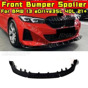 Diffuseur de pare-chocs avant de voiture, spoiler noir brillant, pièce de modification pour BMW I3 EDrive35L 40L 2021+, accessoires de voiture - Product Image 2
