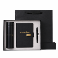 Ensemble de carnet en cuir de qualité supérieure avec logo personnalisé, fermeture magnétique, gobelet, batterie externe, 100 feuilles, écriture personnalisée, cadeau pour employés