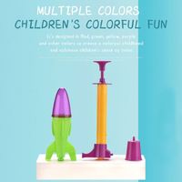 Jouets STEM pour l'éducation précoce, compétition, formation colorée, esprit compétitif, jouets fusées à eau