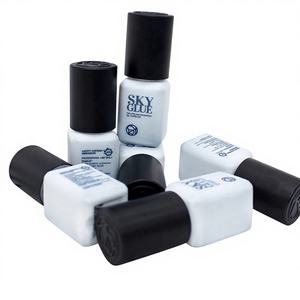 Corée 5ml Sky S + 1s <span class=keywords><strong>temps</strong></span> de séchage adhésif marque privée colle d'extension de cils vente en gros étiquette privée fournitures adhésif - Product Image 1