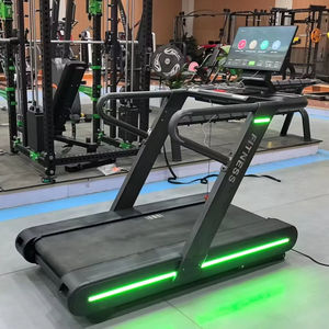Equipo de gimnasio con rodamiento de carga doble de alta calidad, monitor de espejo para <span class=keywords><strong>teléfono</strong></span>, precio de cinta de correr, cinta de correr comercial, piezas antiestáticas - Product Image 1