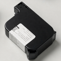 Encre solvant noire compatible DBK651 42 ml pour imprimante portable TIJ industrielle