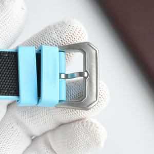 Reloj de pulsera para hombre con tourbillon, esfera transparente, caja de acero inoxidable con bisel incrustado de moissanita de alta calidad, correa de caucho - Product Image 5