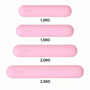 Mancuernas de Silicona Ecológicas Personalizadas con Logotipo de Pilates y Yoga para Gimnasio en Casa, Barra de Pesas, Barra de Entrenamiento, Pesas de Mano - Product Image 4