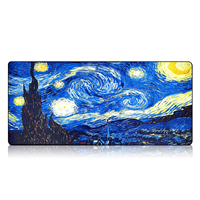Tapis de Souris Gaming pour Ordinateur Portable en Tissu Polyester Néoprène Caoutchouc Antidérapant, Conception Personnalisée en Couleur, Durable et Abordable