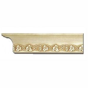 Nouvelle Arrivée Banruo – Moulure Couronnée Blanche en PU pour Hôtels Modernes, Décoration de Plafond et Plinthe, Longueur 2,4 m pour la Maison - Product Image 1