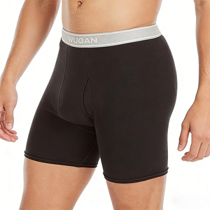 Calzoncillos Bóxer Personalizados para Hombre, Sin Costuras, Frescos y Transpirables, de Algodón, que Absorben la Humedad - Product Image 4