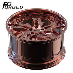 10 Zoll Felgenrand 2-teilige geschmiedete Räder 26 28 Zoll Alufelgen Custom Wheels Tiefbettfelgen - Product Image 3