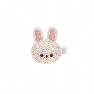 Elegante Pinza de Pelo de Acetato con Diseño de Oso y Conejo para Niñas Pequeñas, Regalo Infantil, Marca LX - Product Image 6