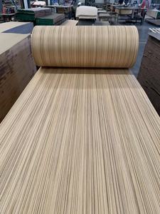 Chapa de Madera de <span class=keywords><strong>Zebrano</strong></span>, Chapa Reconstituida para <span class=keywords><strong>Muebles</strong></span> de Hoteles - Product Image 1