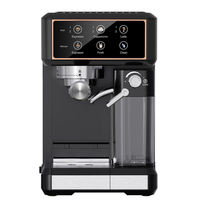 Cafetera Espresso Anbolife de 20 Bares y 1350W con Pantalla Táctil, Tanque de Leche, Control de Temperatura NTC, Fabricación OEM ODM
