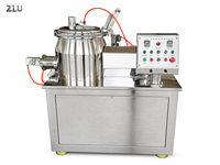 Mesin Pencampur Granulator Basah Cepat GHL Additives Catalysts Chemical Food Plastics Granules 30-200kg/jam Bahan Stainless Steel