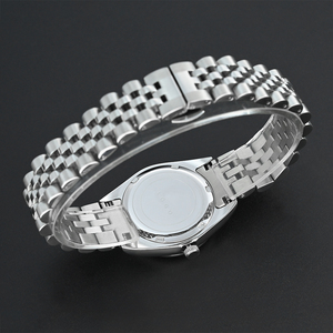 Elegant Women's Diamond Round <b>Watch</b> 304 Stainless Steel <b>Case</b> Miyota 2035 Quartz Movement - Product Image 4