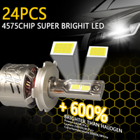 Buen precio 90W 140W 200W 300W Luces Para Auto H1 H4 H11 H13 H7 Luces Led LED 9005 9006 Para Coche Bombillas de faros Led 300W
