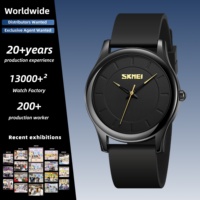 Reloj de Cuarzo SKMEI 2112 con Forma Elegante, Reloj de Pulsera para Hombre, Resistente al Agua 30M, para Uso Diario Informal, Venta al Por Mayor