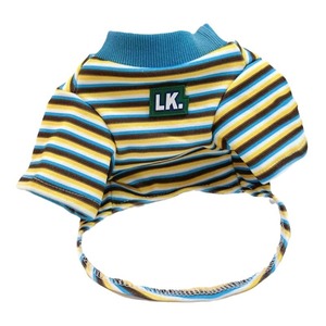 Striped <b>T</b>-Shirt For Pets Summer Breathable Dog <b>Cat</b> Clothes Small Medium Size LK Logo Design - Product Image 5