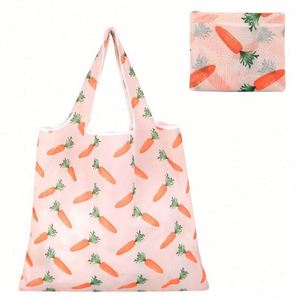 Bolsa de Compras de Poliéster de Nuevo Estilo, Bolsa Ecológica, Bolsa de Mano de Gran Capacidad para Uso Doméstico - Product Image 3