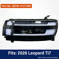 Accessoires de système d'éclairage automobile pour BYD Leopard Ti7, phares LED, OE NO.QZHD-4121400