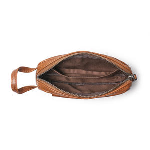 Portefeuille long vintage en cuir véritable pour hommes et femmes, porte-cartes, grande capacité, en cuir de vachette - Product Image 4