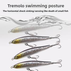 Leurre de pêche à la traîne en ABS imprimé pour la pêche au bar et à la carpe, leurre de pêche à la traîne pour la pêche au bar et à la carpe - Product Image 3