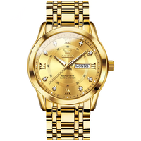 Nouveautés Montres Sport Quartz 5513 pour Hommes, Bracelet en Acier Inoxydable 20mm, Aiguilles Lumineuses, Date Automatique, Montre Business