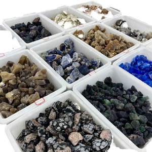 Venta al por mayor de piedras preciosas mixtas de cristal piedras en bruto precio barato curación espiritual natural para manualidades de decoración del hogar - Product Image 1