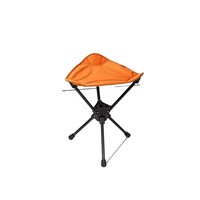 Tabouret pliant triangulaire portable pour le camping et le cyclisme, design pivotant, léger, résistant au vent, pour le camping et la pêche