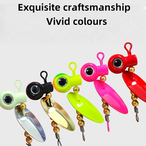 Micro leurre ultra-léger SNEDA avec crochet unique lame de mite lente pour truite panfish brochet leurres de pêche - Product Image 5