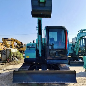 Kobelco 75 miniexcavadora usada SK75 sobre orugas excavadora de segunda mano 7 toneladas excavadora de alta calidad y bajas horas de trabajo para la venta - Product Image 6