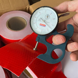 PVC Retro đường băng phản chiếu conspicuity Băng cinta reflectiva băng dính Phản Chiếu Màu Đỏ - Product Image 4