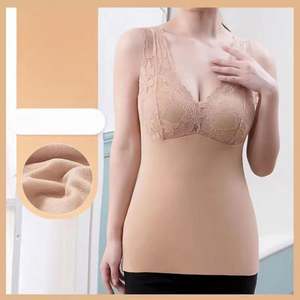 Ladies Seamless Lace Top Sport Lace Vest Gym Wear Yoga Wear Sportswear Lace <strong>Lingerie</strong> - Product Image 4