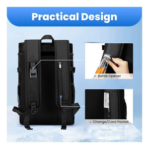 Wholesale 35L Large Capacity Insulated <b>Cooler</b> <b>Backpack</b> Leakproof Thermal Preservation Shoulder Bag for Camping Picnic - Product Image 4