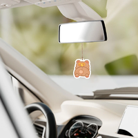 Penyegar Udara Mobil Kertas Wangi Tahan Lama Logo Sesuai Pesanan Aroma Berbeda Penyegar Udara Kertas Gantung