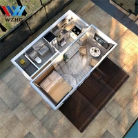 Wzh Chine Maison Conteneur 3 Chambres Kits Maison Modulaire 40 Pieds
