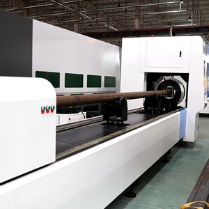 Máy cắt ống bằng <span class=keywords><strong>laser</strong></span> tự động bằng thép carbon công nghiệp, thép không gỉ, nhôm, thiết bị cắt ống bằng <span class=keywords><strong>laser</strong></span> sợi <span class=keywords><strong>CNC</strong></span> - Product Image 6