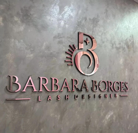 Panneaux muraux en acrylique personnalisés, avec logo imprimé, décorations murales en acrylique, adaptés à la décoration des bureaux et des salons de beauté