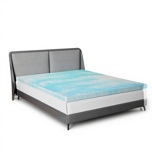 Topper Materasso in Memory Foam Rinfrescante da 2 Pollici Misura Queen con Effetto Slow-Rebound per Alleviare la Pressione e Comfort Morbido - Product Image 1