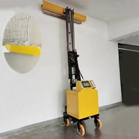 Machine de projection de plâtre et de mortier automatique et portable pour la construction