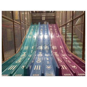 핫 세일 유리 섬유 슬라이드 실내 놀이터 장비 소프트 놀이 장비 큰 유리 섬유 슬라이드 실내 놀이 공간 - Product Image 3