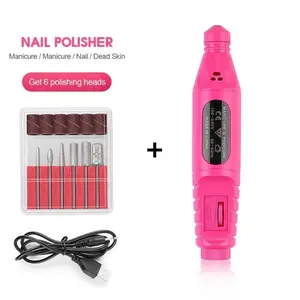 NAD003 USBชาร์จไฟฟ้าเล็บเจาะเครื่องKitลบเล็บปากกาเล็บเท้าNail Art Tool