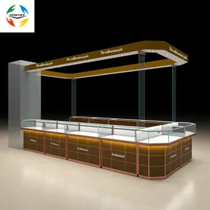 原厂生产玻璃亭家具奢侈品店室内设计创意光学珠宝展示柜