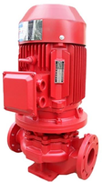Pompe à incendie verticale monophasée XBD pour l'augmentation de pression intérieure et extérieure, régulation automatique et alimentation en eau pour sprinklers
