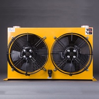 Échangeur de chaleur à plaques en aluminium AH1490L 250L/min 150W 220V/24V pour ventilation, réfrigération, mini-excavatrice, huile hydraulique, moteur pneumatique